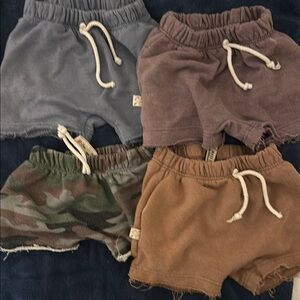 Kids Comfy Shorts Set - Assorted Colors